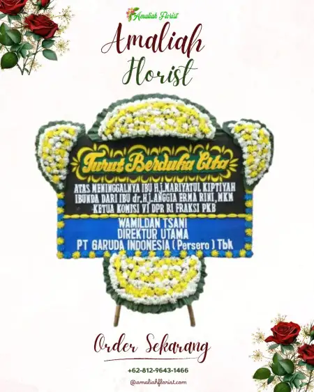 Papan Bunga Duka Ciparasi